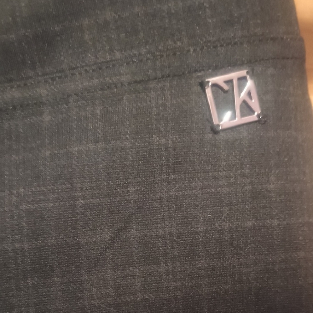 NWT Calvin Klein Modern Essentials Plaid Pull-On Slim Pants - Size S - Picture 11 of 15